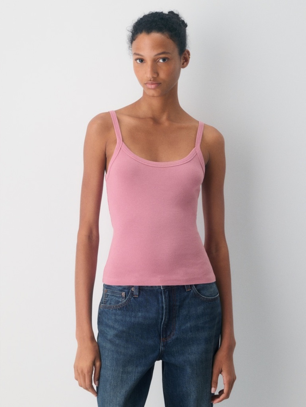 Aritzia Golden BUTTER Tumbler Tank